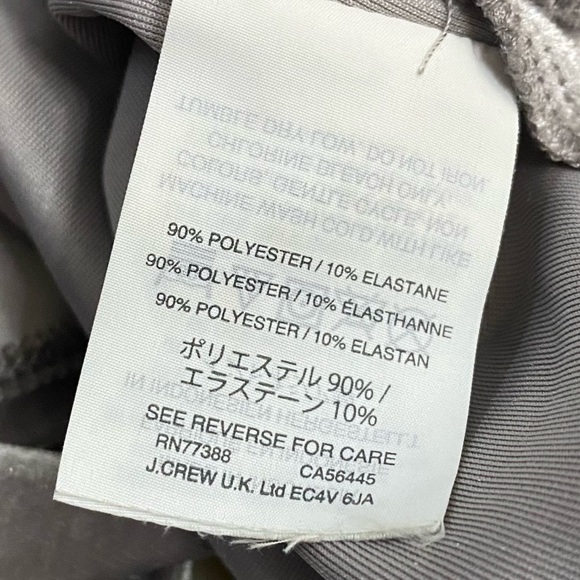 Madewell Velvet Pajama Cami Top Silver Gray size Large - Picture 8 of 10